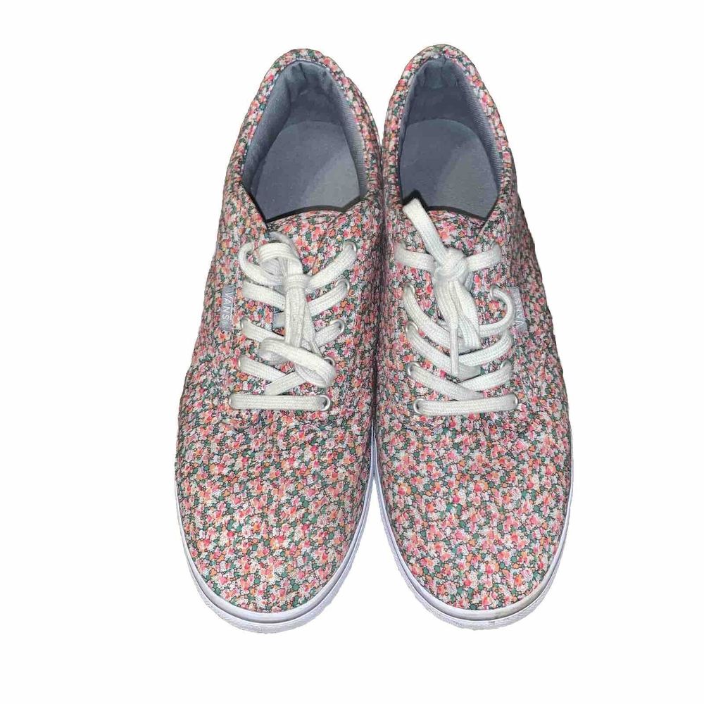 VANS Womens Multicolor Floral 500714 Canvas Low Top Lace Up Sneaker Size 9.5 - Picture 2 of 7